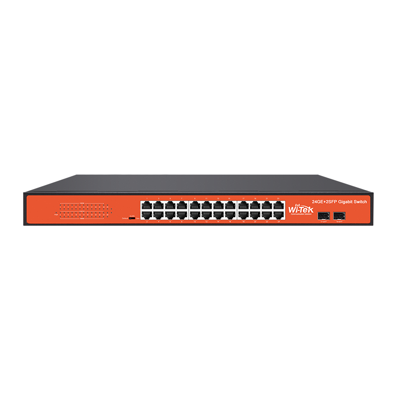  24ge+2sfp Full Giga Rack-mountable/desktop Ethernet Switch