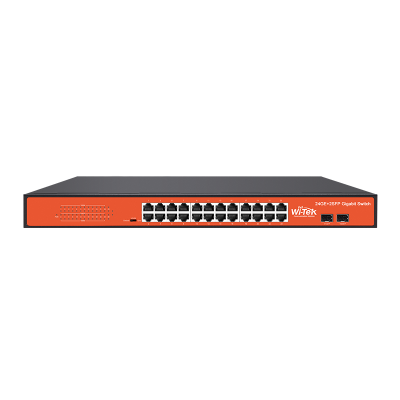 24GE+2SFP Full Giga Rack-mountable/Desktop Ethernet Switch - 1
