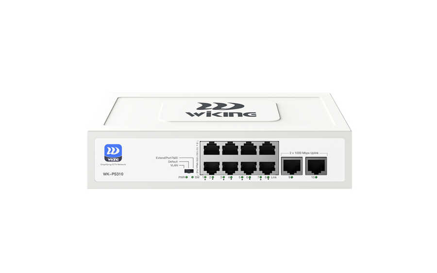 8 Port Gigabit Poe, 2 Port 100/1000mbps Uplink Port Yönetilmez Poe Switch