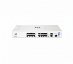16 Port Gigabit PoE, 2 Port Gigabit Uplink, 1 SFP Port Switch